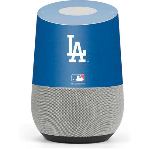 MLB Los Angeles Dodgers - Solid Distressed Google Home Skin